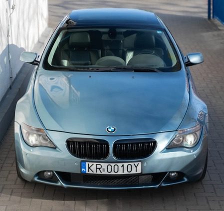 BMW Seria 6 cena 71000 przebieg: 155000, rok produkcji 2004 z Białystok małe 781